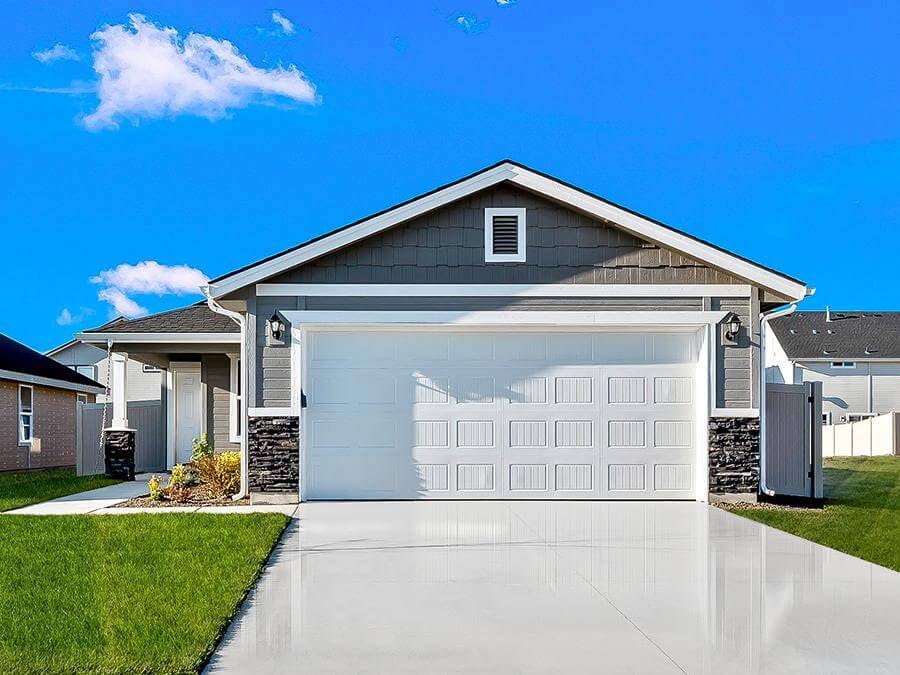 Ashton 3Bed, 2Bath New Ranch Home Floor Plan Hubble Homes